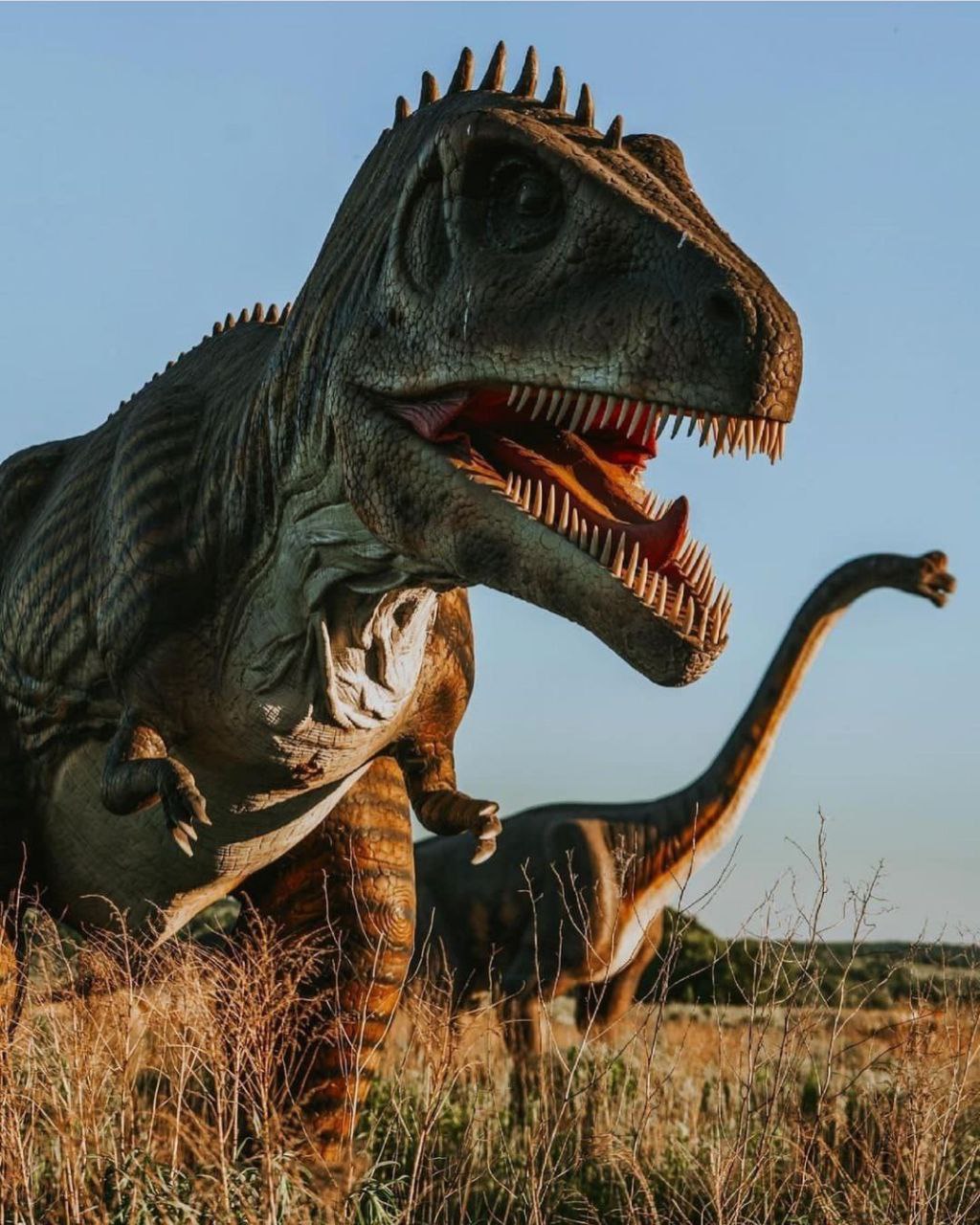 Парк динозавров в 150 км от Москвы